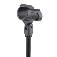 K&M 85070-000-55  эластичный держатель для микрофона 34-40 mm, чёрный