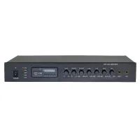 Xline T-120 Радиоузел с поддержкой USB и SD карт; цифровой FM тюнер; выходная мощность: 120 Вт