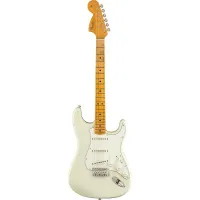 FENDER CUSTOM SHOP Jimi Hendrix Voodoo Child Strat Olympic White электрогитара, цвет белый, кейс в комплекте