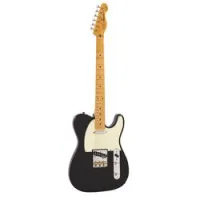 Vintage v75bk  электрогитара, форма корпуса telecaster, цвет черный