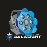 LEDLASERBOX mini BL, ледлазербокс, DMX/Auto/Sound, 90-240В, 80Вт, цвет фронтона - голубой, 340 х 340 х 210 мм, 2.9 кг, BALALIGHT -