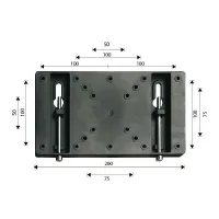 OMB EASY SMALL (black) - Крепеж настенный для монитора 32"