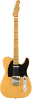 FENDER VINTERA '50S TELECASTER® MODIFIED, MAPLE FINGERBOARD, BUTTERSCOTCH BLONDE электрогитара, цвет жёлтый, в комплекте чехол