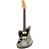 FENDER AM PRO II JZZMSTR LH RW MERC электрогитара, цвет Mercury