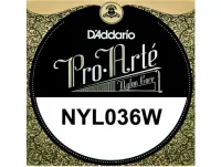 D'ADDARIO NYL036W - Струна одиночная для классической гитары