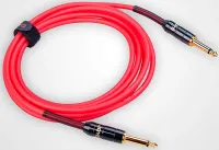 JOYO CM-21 red (красный) инструментальный кабель 6 м, TS-TS 6,3 мм