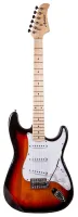 ASHTONE ST - 150 / SB - STRAT , корпус - липа, гриф - клён, накладка - палисандр,22  лада , S - S - S , Standard  Tremolo