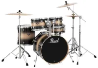 PEARL EXL-725/C255 - ( EXL725P/CA255, EXL725P/CB255, HWP-830 ) - Акустическая барабанная установка серии Export. Цвет Nightshade Lacquer