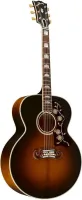 GUILD M-40E Troubadour Concert, Antique Burst электроакустическая гитара, цвет санберст, в комплекте кейс