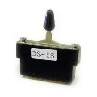 Hosco h-ds-5s  5-ти позиционный переключатель закрытый, с мягким ходом. без наконечника.