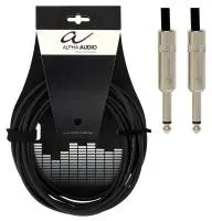 ALPHA AUDIO Pro Line кабель инструментальный моноджек 6,3 мм Х угловой моноджек 6,3 мм, 9 м
