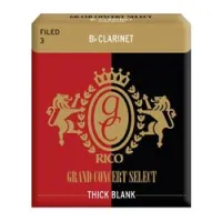 Rico rgt10bcl300/1  трости для кларнета bb, grand concert select thick blank (3), 1шт.
