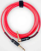 JOYO CM-22 red (красный) инструментальный кабель, 6 м, TS-угловой TS 6,3 мм