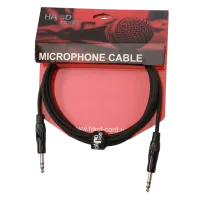 HardCord JJS-30 микрофонный кабель Stereo Jack 6,3mm-Stereo Jack 6,3mm, 3m