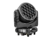 LightCraft 19X40W B-EYE RING вращающаяся голова типа WASH. Источник света 19x40 Вт 4 в 1 LED RGBW (основной модуль) + 74x0,12W RGB (допонительное кольцо). Цветовая температура: 2800-8000К. Вращение Pan : 540° / Tilt: 270°(8/16 bit ). PixelControl. Угол ра