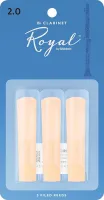 D`ADDARIO WOODWINDS RCA0320 RICO, 3 PAK, BB CLAR, 2 трости для кларнета, размер 2, 3 шт