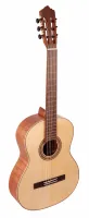 LA MANCHA Rubi SMX - классическая гитара, верхняя дека: массив ели, задняя дека и обечайка: экзотик махагон, гриф: тунакалантас (красное дерево), накладка: овангкол, цвет: natural/dark stained satin