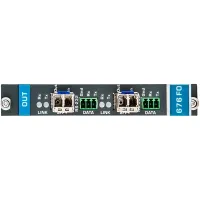 Kramer F676-OUT2-F16/STANDALONE- Модуль с 2-мя оптическими выходами для передачи сигналов HDMI и RS-232