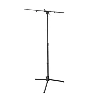 ONSTAGE MS7701TB - микрофонная стойка телескопический журавль, тренога, регулируемая высота, черная