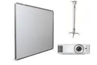 Комплект Exell: интерактивная доска Exell EWB7740  с проектором EXD101W и креплением DSM-2L