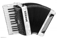 HOHNER Bravo II 60 white - Аккордеон 1/2