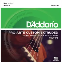 D'Addario EJ65S Pro-Arte Custom Extruded - Струны для укулеле