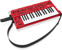 BEHRINGER MS-1 MK II-RD - аналоговый синтезатор с 32 полноразмерными клавишами, VCO, VCF, NovaMod FM