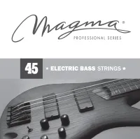 Magma Strings BS045N - Струна одиночная для бас-гитары 45, Серия: Nickel Plated Steel, Калибр: 45, Обмотка: никелированная сталь.