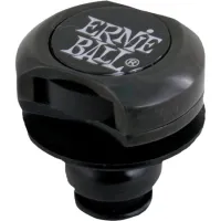 ERNIE BALL 4601 - стреплоки, Никелированая сталь, В наборе 2 шт. ,7/64" диаметр, 1 1/2" глубина, цвет черный