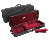 JW-3023-VN-013 Футляр для альта 15"-16,5", деревянный, черный/красный, Jakob Winter
