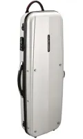 Violin case GLCASE GLK-V(58) - Надежный и легкий кейс-трансформер для скрипки 4/4 из поликарбоната. Цвет белый