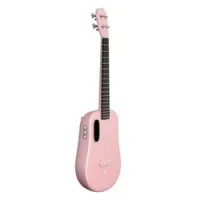 Lava u 26" freeboost pink  трансакустическая укулеле, цвет розовый, кейс в комплекте