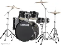 YAMAHA RDP2F5 BLACK GLITTER - Барабанная установка с бочкой 22 (22,16,12,10,14)