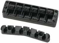 Warwick SP W 30135 6B  Бридж + струнодержатель для 6-струнного баса, чёрный