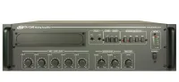 JDM TA-1240 Микшер-усилитель  240 Вт\100В, 5 микр.\лин.+телеф. входов, блок сирен, селектор зон, функция приоритетов, аварийный режим включения, возможность установки CD, тюнера, касс.деки, цифр. блока сообщений, питание 24\220 В