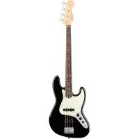 FENDER AM PRO JAZZ BASS RW BK бас-гитара American Pro Jazz Bass, цвет черный, палисандровая накладка грифа
