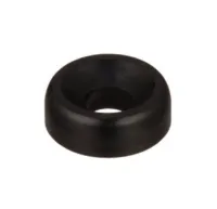 H-HK-NFSB Втулка крепления грифа, малая, черная, 4шт Hosco