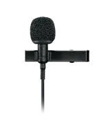 QL5 CL петличный конденсаторный микрофон с адаптером PM6 mini xlr-XLR 3 pin и ветрозащитой