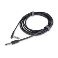Rockboard rbo cab fl 300blk sa  кабель инструментальный плоскопрофильный, 3м, прямой-угловой