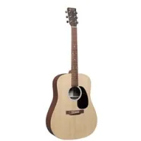 Martin D-X2E-02 MAHAGONY  электроакустическая гитара, дредноут, Fishman MX, цвет натуральный, чехол