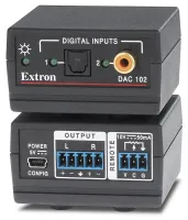 Extron DAC 102 - Двухканальный преобразователь цифрового аудиосигнала в аналоговый