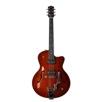 Godin 5th ave uptown t-armond havana burst  полуакустическая электрогитара, цвет коричневый