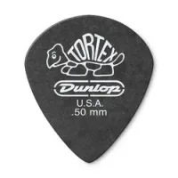 Dunlop 482p050 tortex pitch black jazz iii 12pack  медиаторы, толщина 0.5 мм, 12 шт.