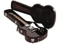 Rockcase rc10602 bct/ sb  фигурный кейс для гитары типа sg, деревянная основа, черный tolex