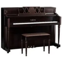 Yamaha M2SBW  пианино 110см, консольного типа, цвет чёрный орех, сатинированное, с банкеткой