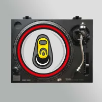 Stereo Slipmats Red Can 2мм - Слипматы