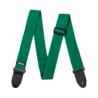 Dunlop d0701rg poly green  ремень для гитары, полистирол, зеленый