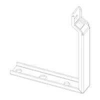 d&b audiotechnik (Z5377.900) Г-образная скоба для вертикальной установки Е6 на штатив, цвет по шкале RAL