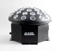 SPG032A LED ROUND MIRROR MUSHROOM Cветовой LED эффект множества вращающихся лучей. Источник света: 6 светодиодов по 3Вт (R2,G2,B2), DMX512, звуковая активация, авто режим