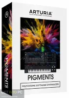Arturia Pigments (electronic license) - Програмное обеспечение Pigments, электронная лицензия, поставка по сублицензионному договору